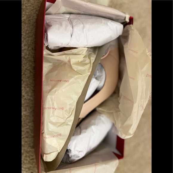 enzo angiolini danalee pink marble heels - Picture 2 of 8